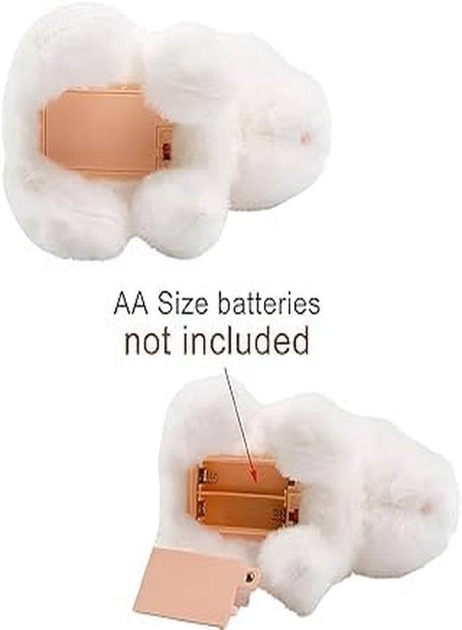 FEDDE Hopping Walking Bunny Toy with Sounds, Jumping Wiggling Ears, Twitching Mouth and Nose, Educational Interactive Bunny Rabbit Toy for Baby Kids - Image 5